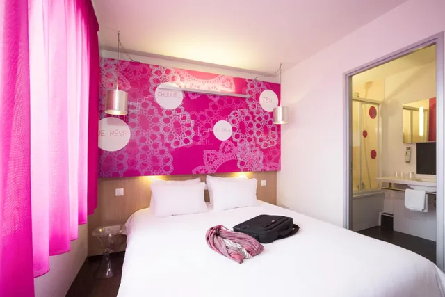 جناح بسرير مزدوج وسريرين منفصلين، Ibis Styles Bethune Bruay Hotel 9/15