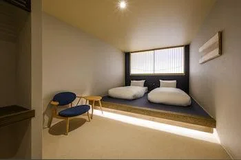 غرفة بسريرين منفصلين، Hotel Wood Takayama 1/1