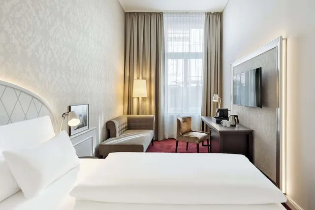 غرفة سوبيريور بسرير كينج، Hotel Rathauspark Wien - Handwritten Collection (Eroffnung 2026) 9/10