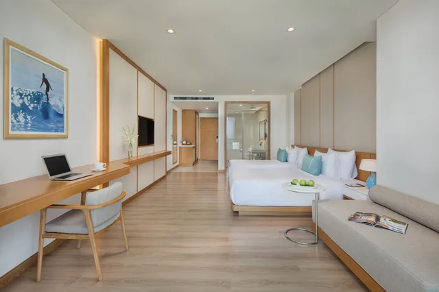 جناح بريميير بسريرين منفصلين بإطلالة على المدينة، TMS Hotel Da Nang Beach 1/2