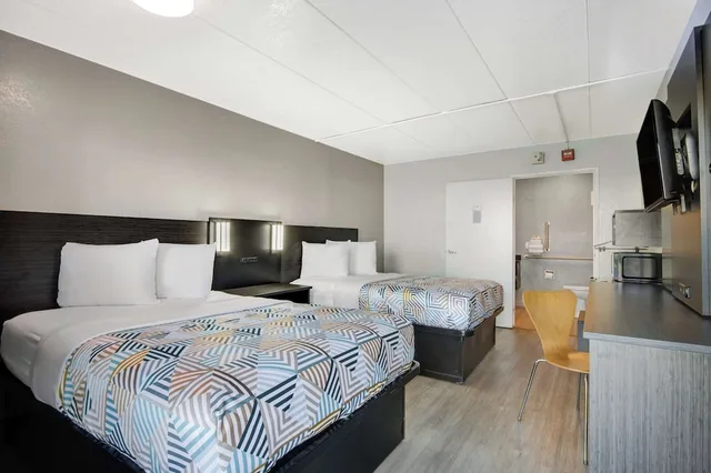 غرفة ديلوكس بسريرين مزدوجين لذوي الإعاقة، Motel6 York, PA 3/5