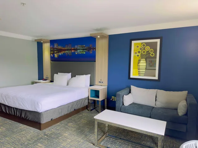 غرفة مفردة بسرير كينج مع أريكة، Best Western Plus Glen Allen Inn 4/8
