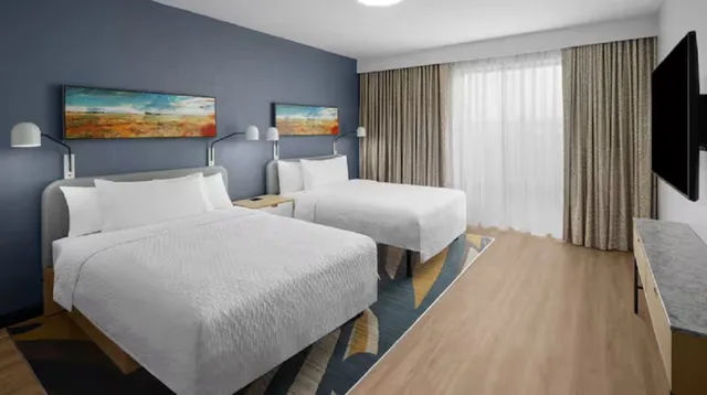 Efficiency, Suite, 2 Queen Beds, Accessible، Homewood Suites by Hilton Grand Prairie at EpicCentral 1/2