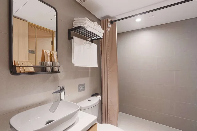 جناح بسرير مزدوج بإطلالة على المدينة بغرفة نوم واحدة، Urbanwood Ap Lei Chau 6/10