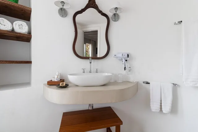 غرفة جونيور بسرير مزدوج، Casas Brancas Boutique Hotel Spa 3/3