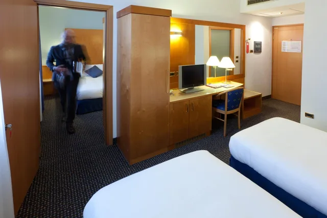 غرفة بسريرين منفصلين، Unaway Hotel Occhiobello 4/4