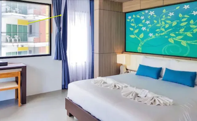 غرفة بريميوم ديلوكس بسرير كينج، The Marina Phuket Hotel 1/10