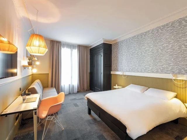 غرفة قياسية بسريرين منفصلين، Ibis Lyon Centre Perrache Hotel 6/10