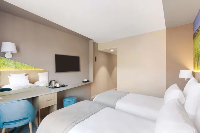 غرفة قياسية بسريرين منفصلين، Best Western Le Beffroi 2/4