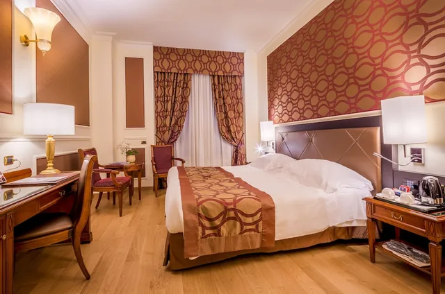 غرفة قياسية مفردة بسريرين منفصلين، Grand Visconti Palace Hotel 1/3