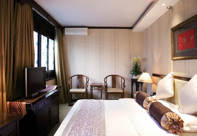 غرفة سوبيريور بسرير كوين، Chengdu Buddhazen Hotel 3/3