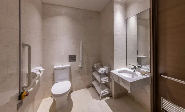 غرفة بسرير كينج لذوي الإعاقة، Hilton Garden Inn Hong Kong Mongkok 1/2