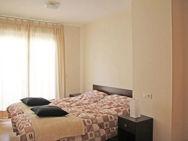 شقة أساسية بسريرين منفصلين بشرفة بغرفة نوم واحدة مع أريكة، APARTAMENTOS RESIDENCIAL DOÑA CARMEN 3000 9/10