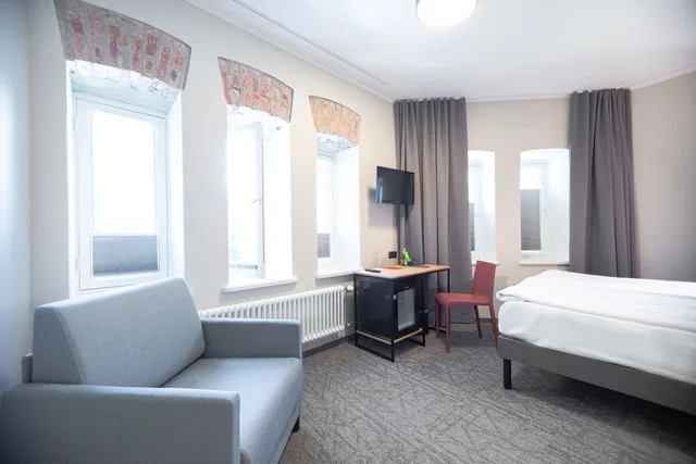 غرفة كومفورت بسرير مزدوج أو سريرين منفصلين، Rija Old Town Hotel 3/5