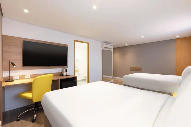 غرفة بريميوم بسريرين مزدوجين، Holiday Inn Sao Paulo Parque Anhembi 10/10