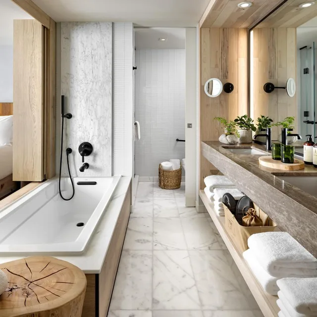 جناح استوديو بشرفة، 1 Hotel Toronto 1/1