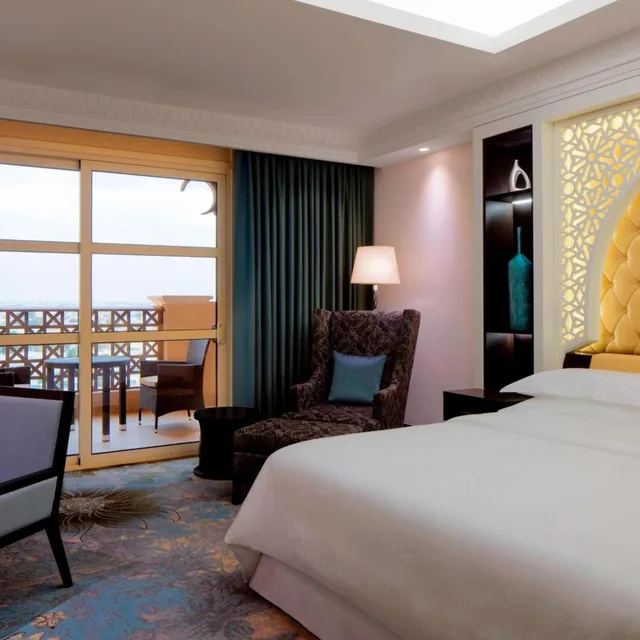 Guest Room, Superior, Deluxe, King Bed, Sea View, Balcony, Sheraton Sharjah Beach Resort Spa 1/6