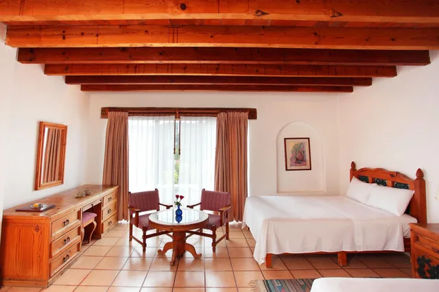 جناح جونيور بشرفة بإطلالة، Posada Del Tepozteco Hotel 4/8