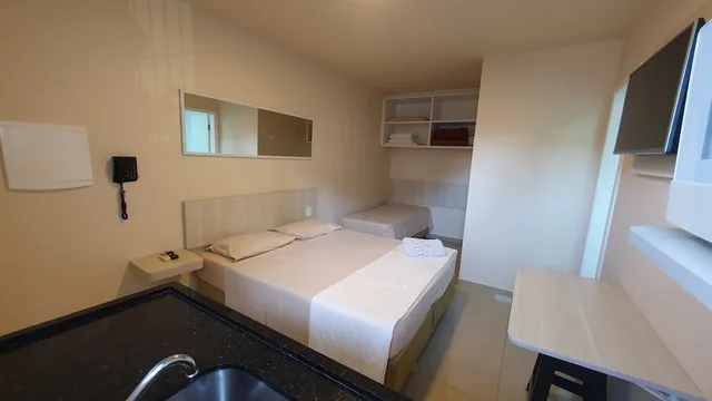غرفة قياسية ثلاثية بسرير مزدوج وسرير فردي، Tropicanas Apart Hotel 6/10