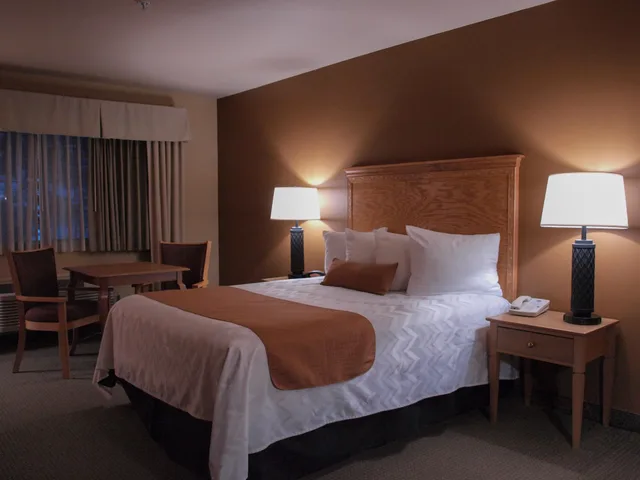 غرفة قياسية بسرير كينج لذوي الإعاقة، Best Western Plus Caldwell Inn & Suites 5/6