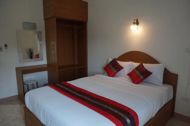 غرفة قياسية بسرير مزدوج، Maesot Siri Hotel 7/10