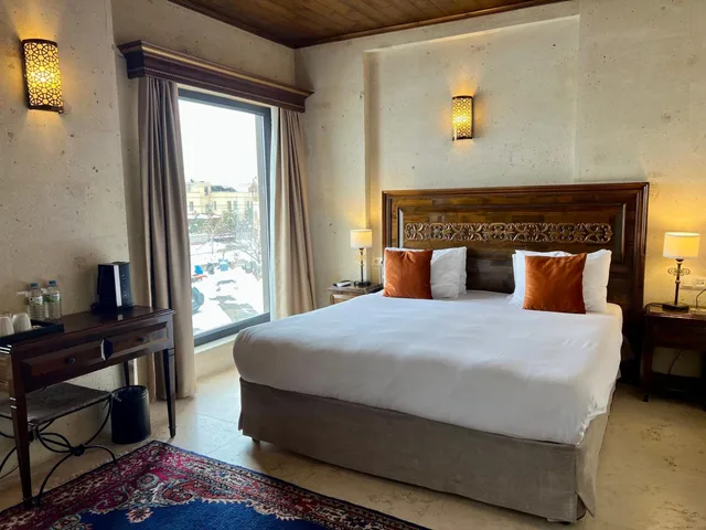 غرفة ديلوكس بسرير مزدوج بإطلالة على الجبل، Osmanli Manor Hotel 1/10