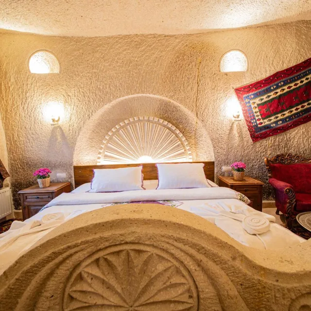 جناح بسرير كينج، Safran Cave Hotel 3/4