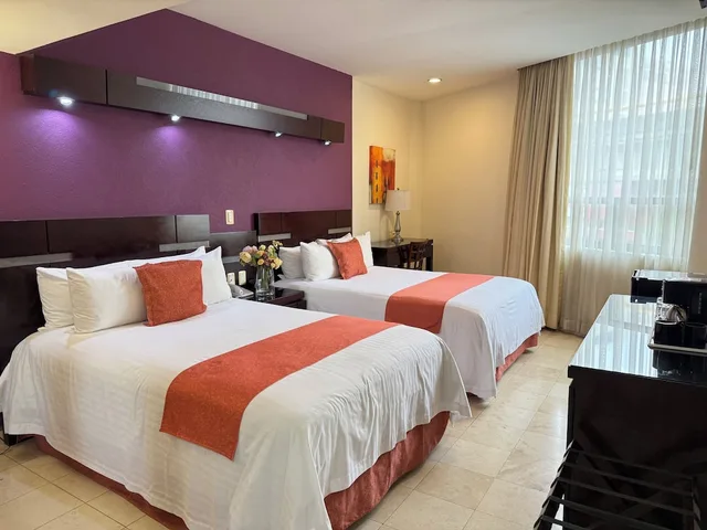 غرفة قياسية بسريرين مزدوجين، Hotel Poza Rica Centro 2/8