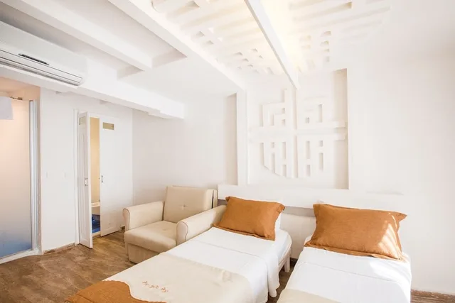 غرفة اقتصادية بسريرين منفصلين، Aksoy Butik Otel 3/4