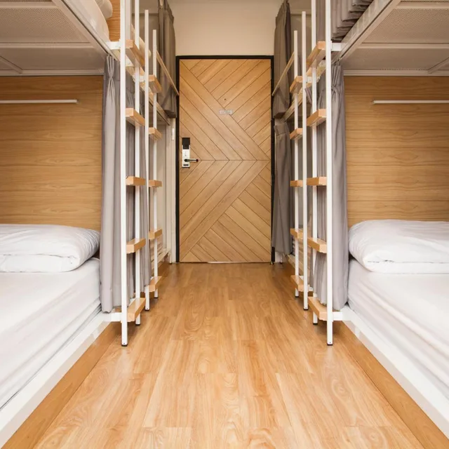 Mixed Dorm, 10 Beds، Bed One Block Hostel 8/8