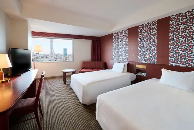 Room, Twin Beds, Tokyo Sky Tree View، Tobu Hotel Levant Tokyo 5/7