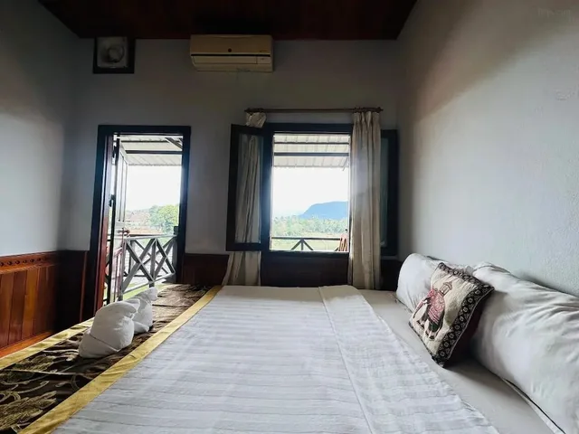 غرفة قياسية بسرير مزدوج بإطلالة على النهر، Villa Kingkham Riverside 3/3