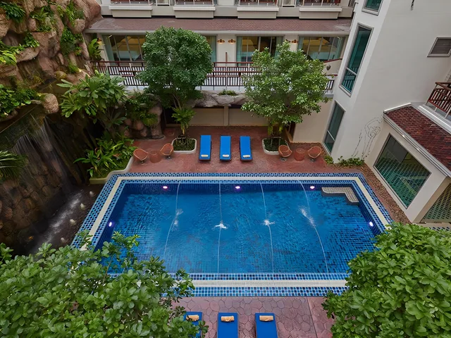 Family, 2 Double Beds, City View, The Agate Pattaya Boutique Resort 1/1
