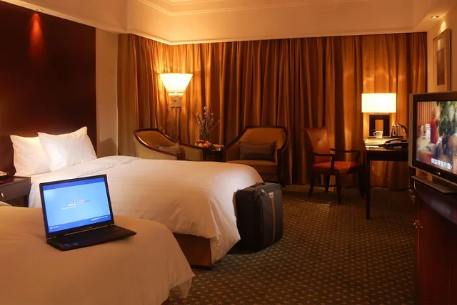 غرفة سوبيريور بسريرين مزدوجين، Sheraton Ningbo 1/5