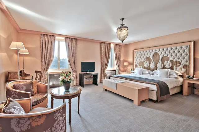 جناح جونيور بسرير كينج بإطلالة على البحيرة، Carlton Hotel St Moritz 2/8