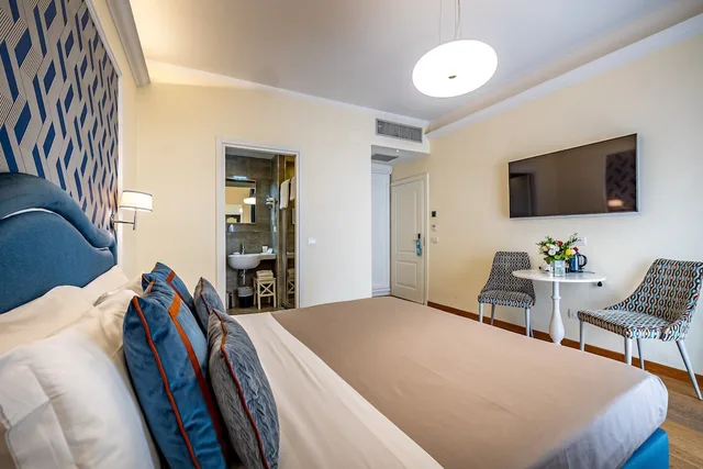 غرفة قياسية بسرير كوين بإطلالة على الحديقة، Hotel la Scaletta 5/10