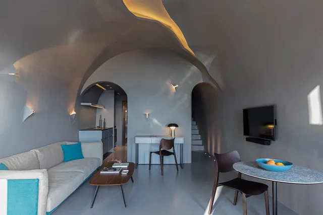 Signature, Suite, Sunset View, Plunge Pool، Kivotos Santorini 5/7
