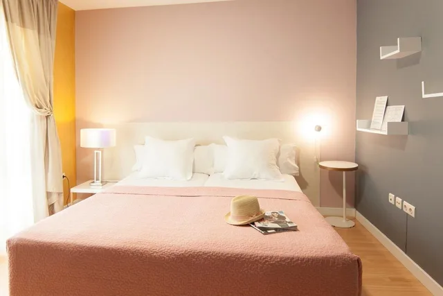 غرفة بسريرين منفصلين بشرفة، Villa Lorena Malaga 8/10