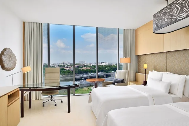غرفة كلوب بسريرين كوين بإطلالة على المدينة، The Westin Gurgaon New Delhi 2/10