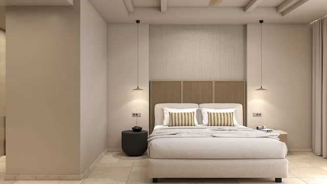Room, Twin Beds, Inland View, Sofa، Atlantica Callisto 6/10