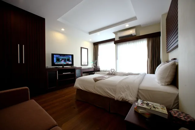 غرفة متصلة ديلوكس بسرير مزدوج، iCheck inn Residence Sukhumvit 2 4/9
