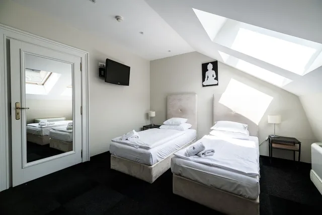 غرفة ديلوكس بسريرين منفصلين، Home Aparthotel 2/7