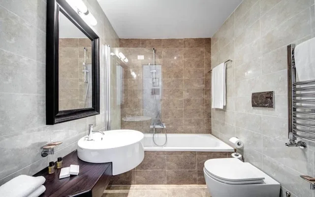 غرفة رباعية بسرير مزدوج وسريرين منفصلين، La Residenza Dell Angelo 5/7