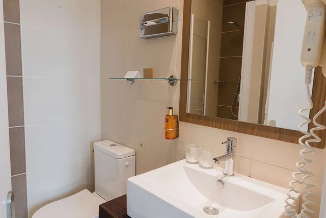 غرفة قياسية بسريرين منفصلين، Best Western Hotel De France 3/4