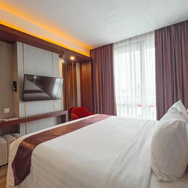 غرفة سوبيريور عائلية بسريرين منفصلين وسريرين كينج، Asialink Hotel By Prasanthi 3/10