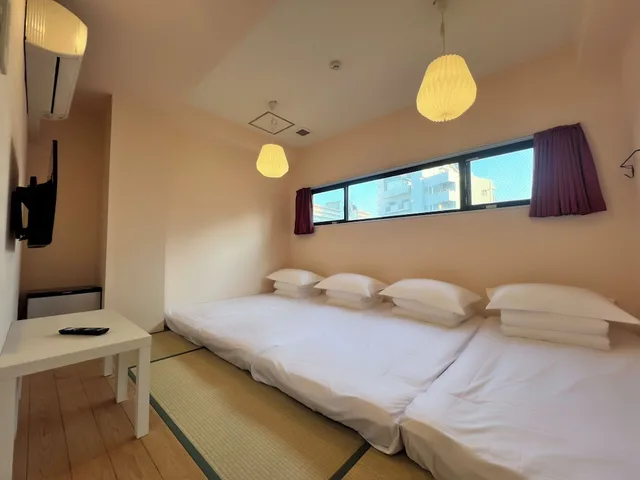 Economy, Quadruple, 2 Bunk Beds, Shared Bathroom, Hostel Hangout Osaka Nanba Nipponbashi 1/10