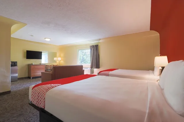 جناح بسريرين كوين، OYO Hotel North Lima OH - Boardman 3/6