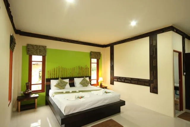 غرفة ديلوكس بسرير مزدوج بشرفة، Bida Daree Resort 1/3