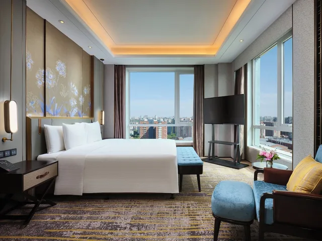 جناح تنفيذي بسرير كينج، Wanda Vista Changchun 2/2