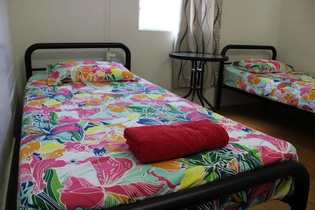 غرفة ديلوكس بسريرين منفصلين بإطلالة على الحديقة بغرفة نوم واحدة، Paradise Travellers Rest 1/1